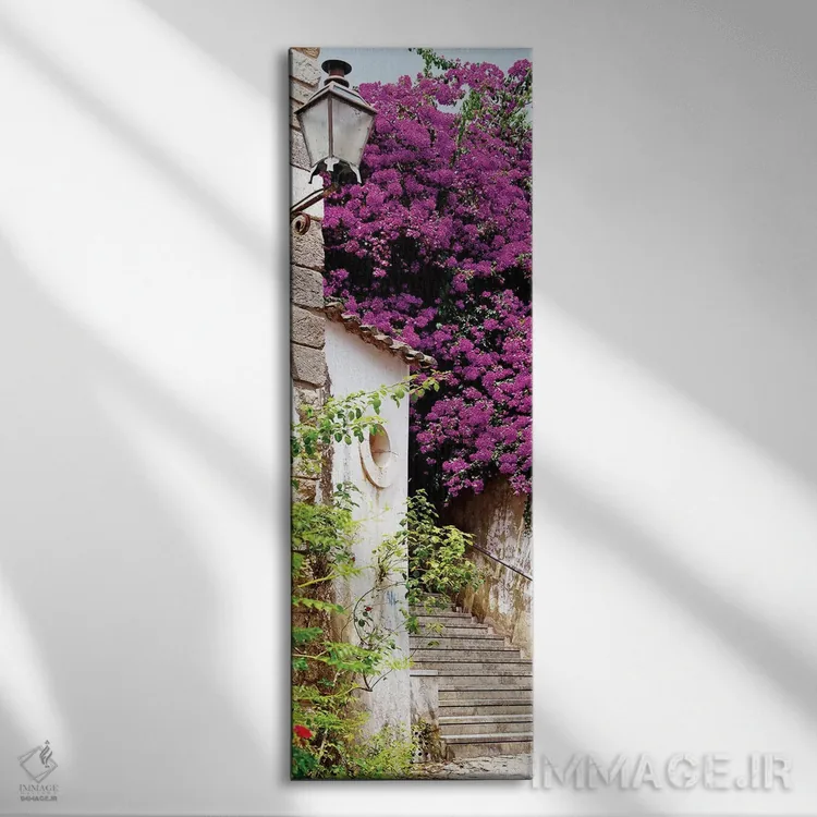 تابلو دکوراتیو "درخت بنفش" اثر فیلیپ هوگونار - نمای روبهرو روی دیوار