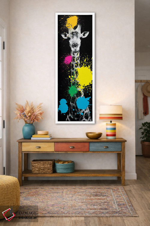 تابلو دکوراتیو "زرافه VI" اثر فیلیپ هوگونار - D1W