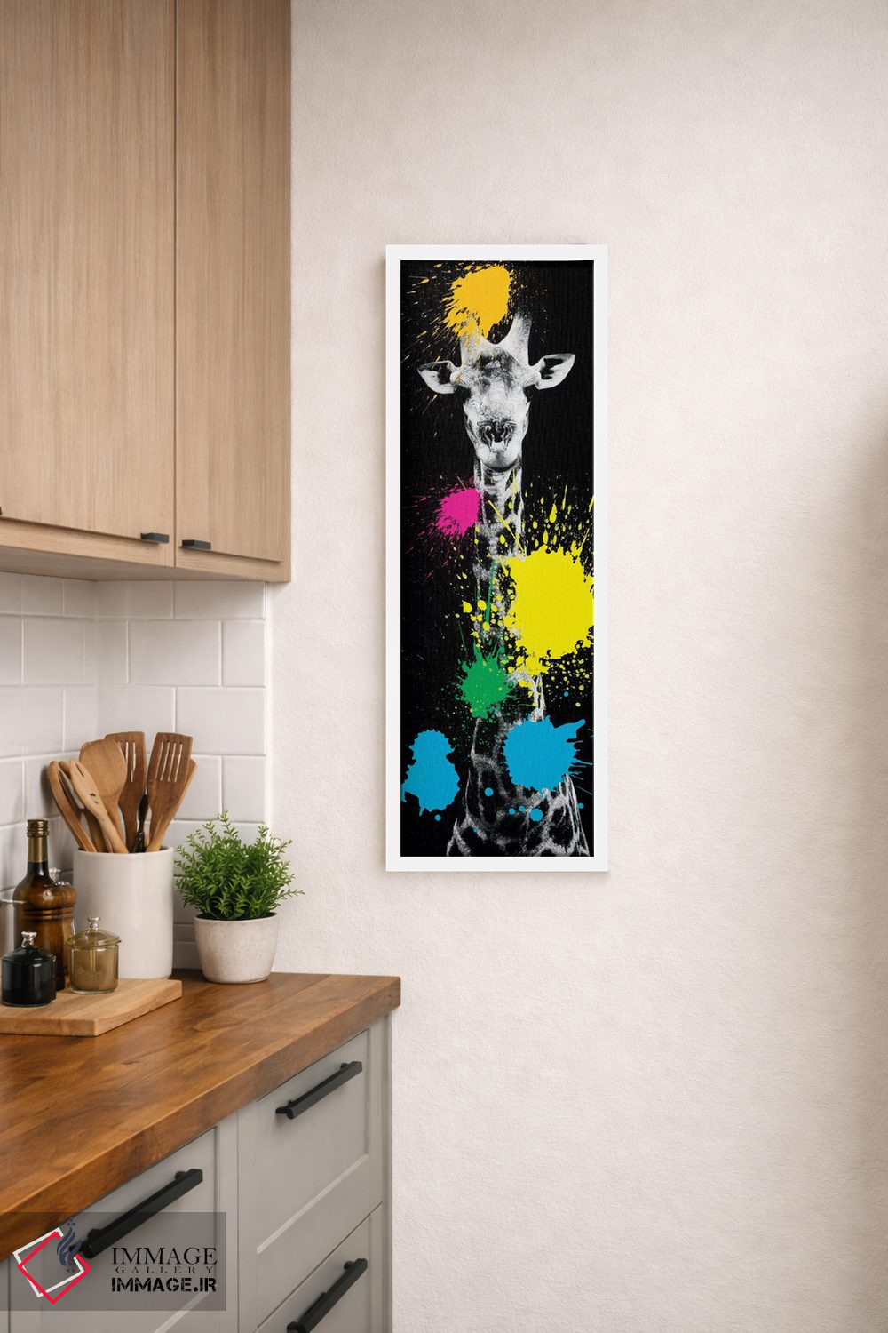 تابلو دکوراتیو "زرافه VI" اثر فیلیپ هوگونار - D3W