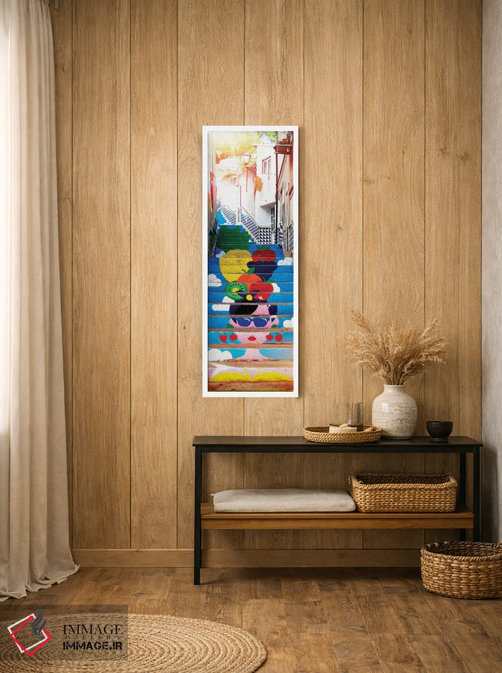 تابلو دکوراتیو "پله های استوایی" اثر فیلیپ هوگونار - D2W