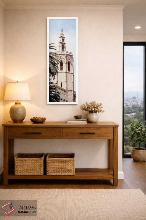 تابلو دکوراتیو "کلیسای جامع والنسیا" اثر فیلیپ هوگونار - D2W