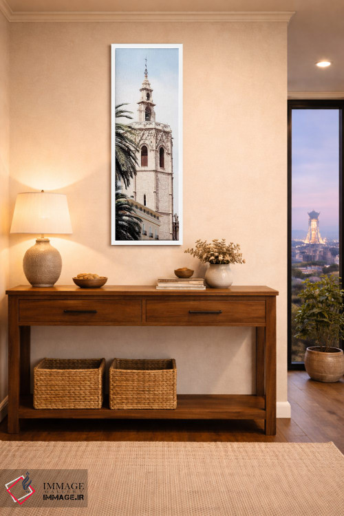 تابلو دکوراتیو "کلیسای جامع والنسیا" اثر فیلیپ هوگونار - D1W