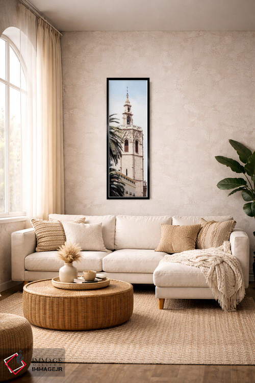 تابلو دکوراتیو "کلیسای جامع والنسیا" اثر فیلیپ هوگونار - D5B