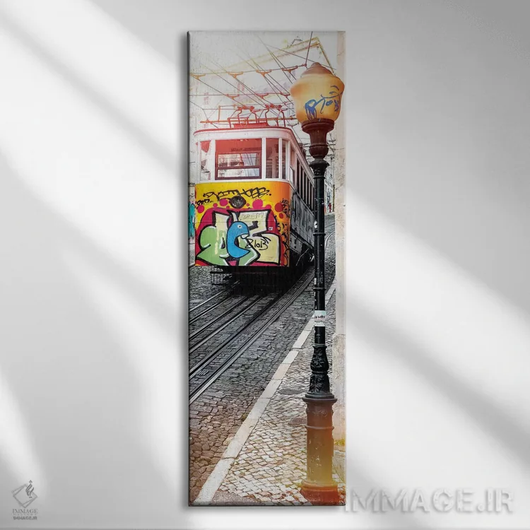 تابلو دکوراتیو "آسانسور دا گلوریا" اثر فیلیپ هوگونار - نمای روبهرو روی دیوار