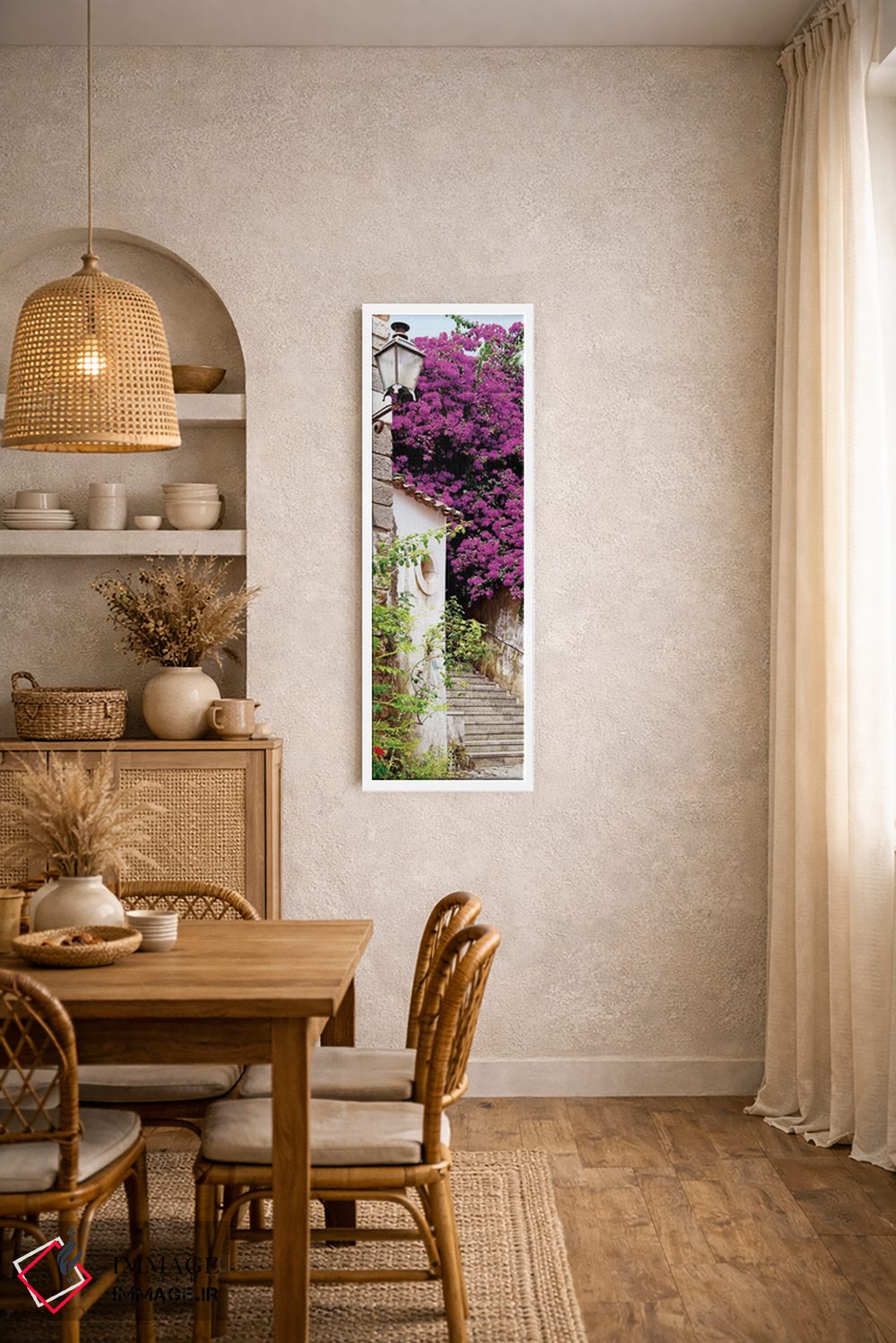 تابلو دکوراتیو "درخت بنفش" اثر فیلیپ هوگونار - D3W