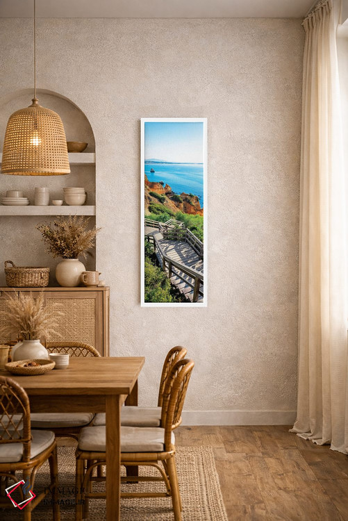 تابلو دکوراتیو "پله ها به سمت ساحل کامیلو" اثر فیلیپ هوگونار - D3W