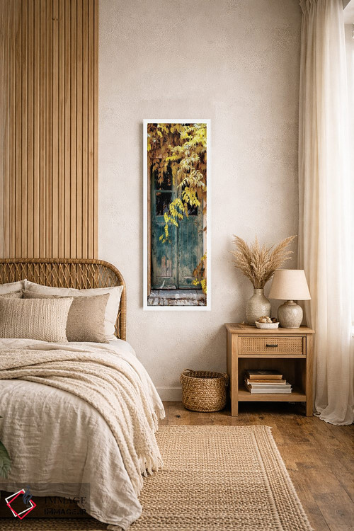 تابلو دکوراتیو "در قدیمی با رنگ های پاییزی II" اثر فیلیپ هوگونار - D3W