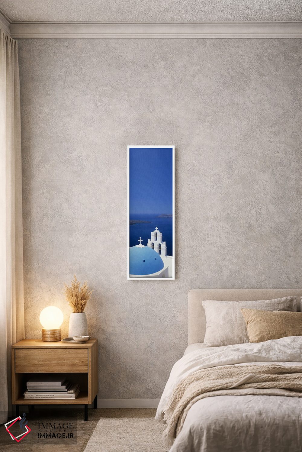 تابلو دکوراتیو Firostefani, Santorini, Cyclades Islands, Greece" - "نم… اثر پانورامیک ایمجز - D1W