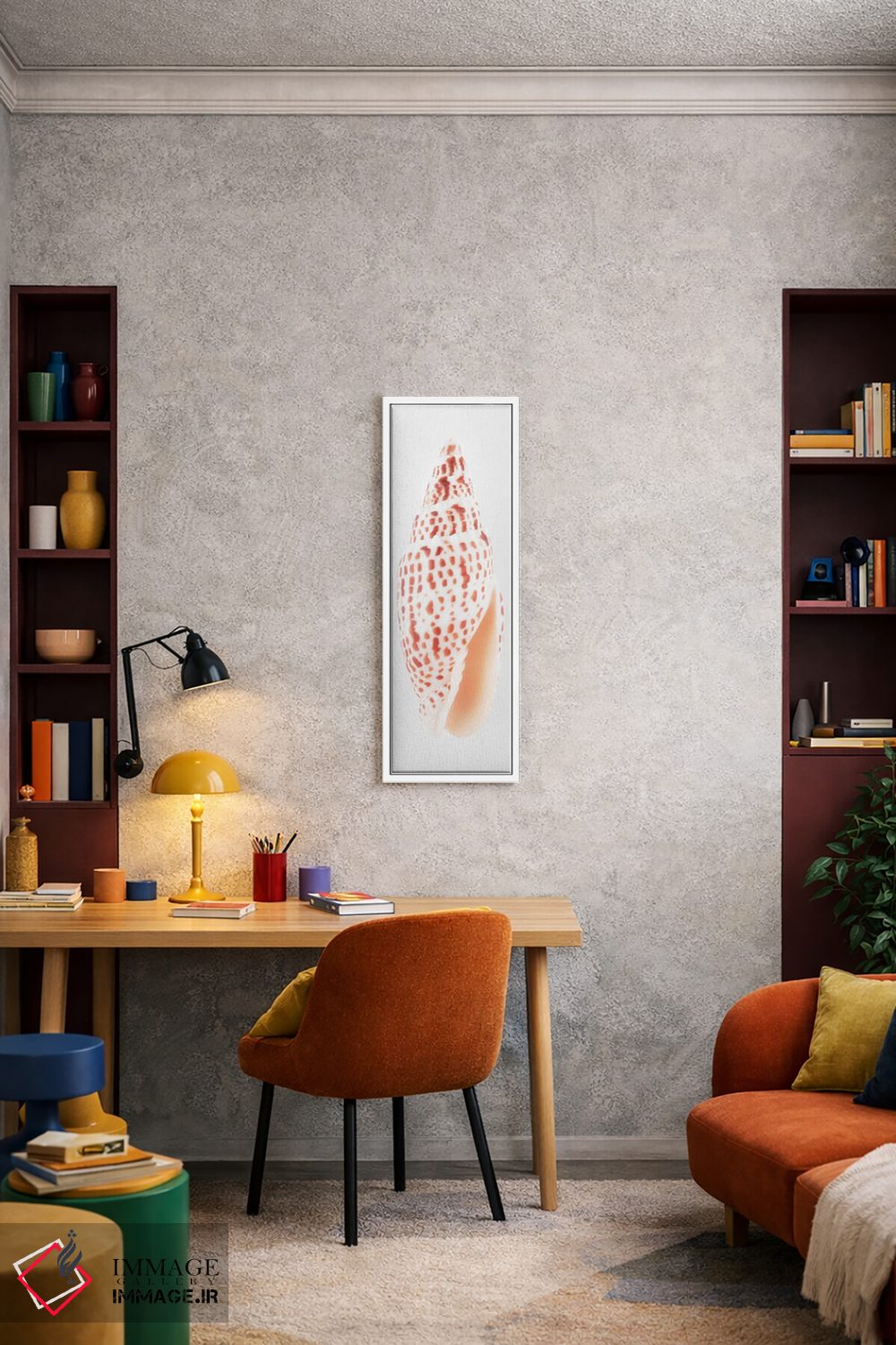 تابلو دکوراتیو صدف میتر اثر فیلیپ هوگونار - D3W