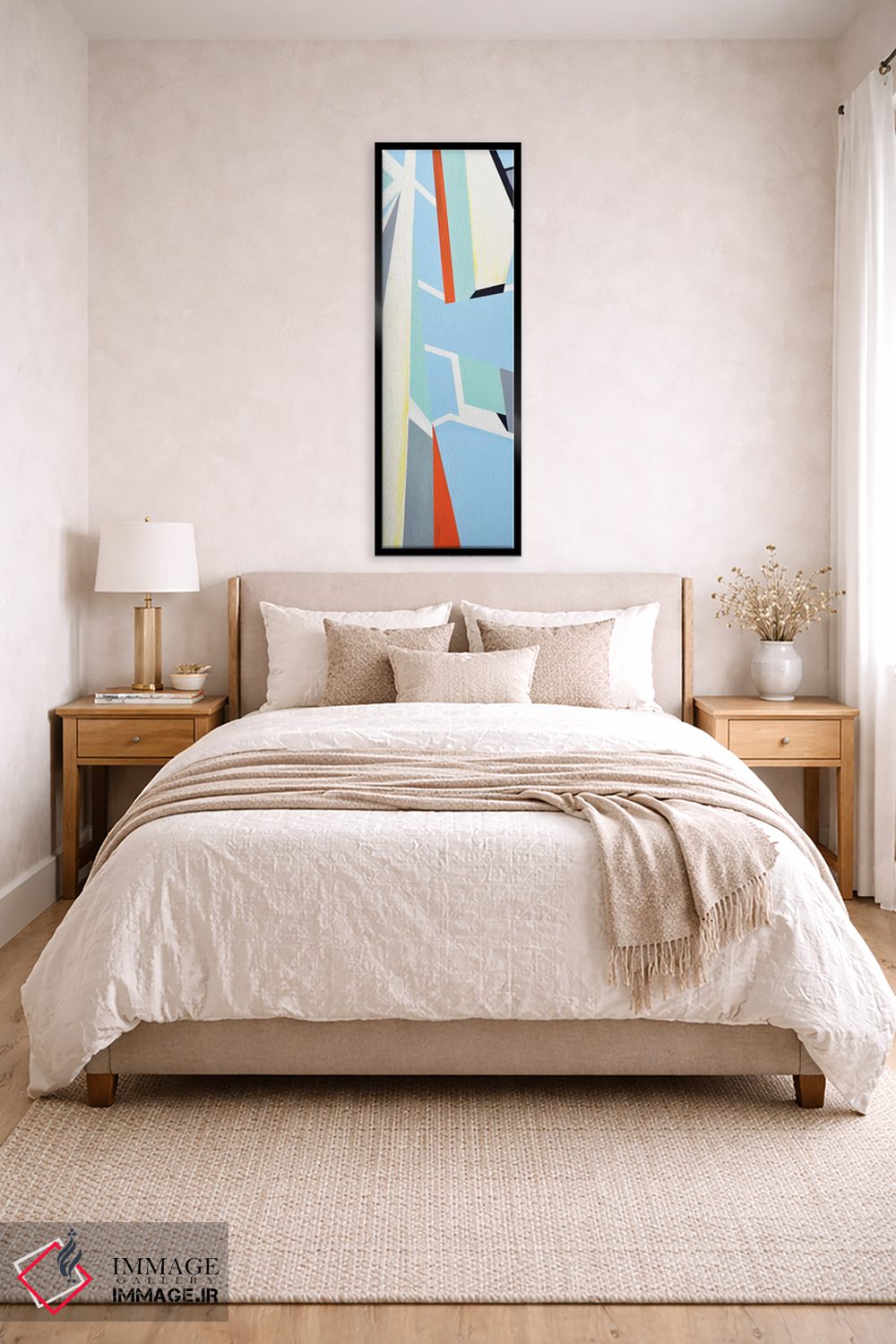 تابلو انتزاعی خیابان ها اثر پیه رو مانریک - D5B