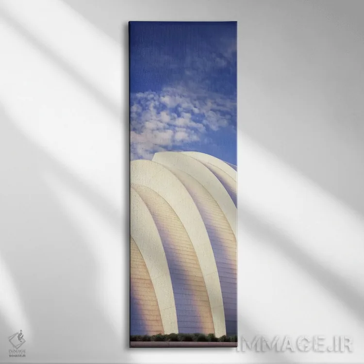 تابلو دکوراتیو نمای پایین از یک ساختمان سرگرمی، مرکز کافمن برای هنرهای… اثر پانورامیک ایمجز - نمای روبهرو روی دیوار