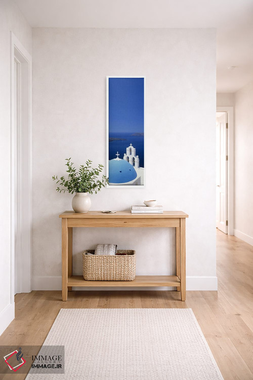 تابلو دکوراتیو Firostefani, Santorini, Cyclades Islands, Greece" - "نم… اثر پانورامیک ایمجز - D6W