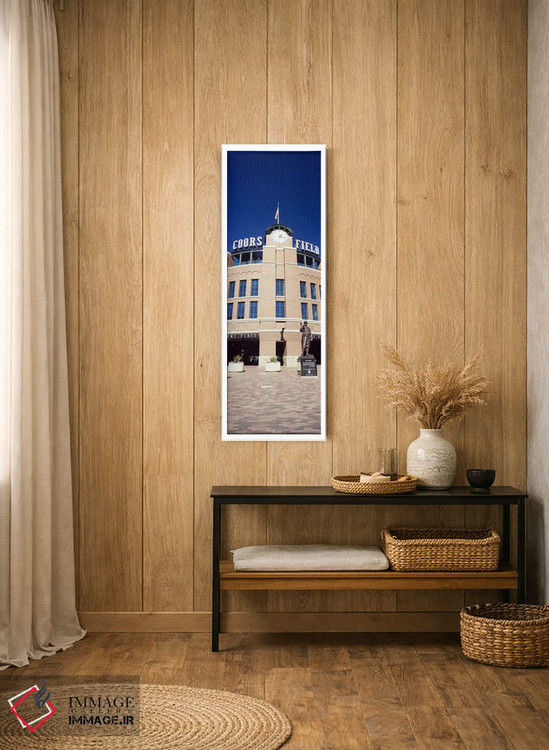 تابلو دکوراتیو نمای استادیوم بیسبال، میدان کورز، دنور، شهرستان دنور، ک… اثر پانورامیک ایمجز - D1W