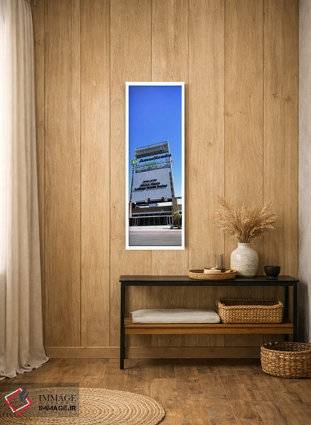 تابلو تبلیغاتی در یک مرکز همایش، سنچری لینک سنتر، اوماها، نبراسکا، ایا… اثر پانورامیک ایمجز - D1W