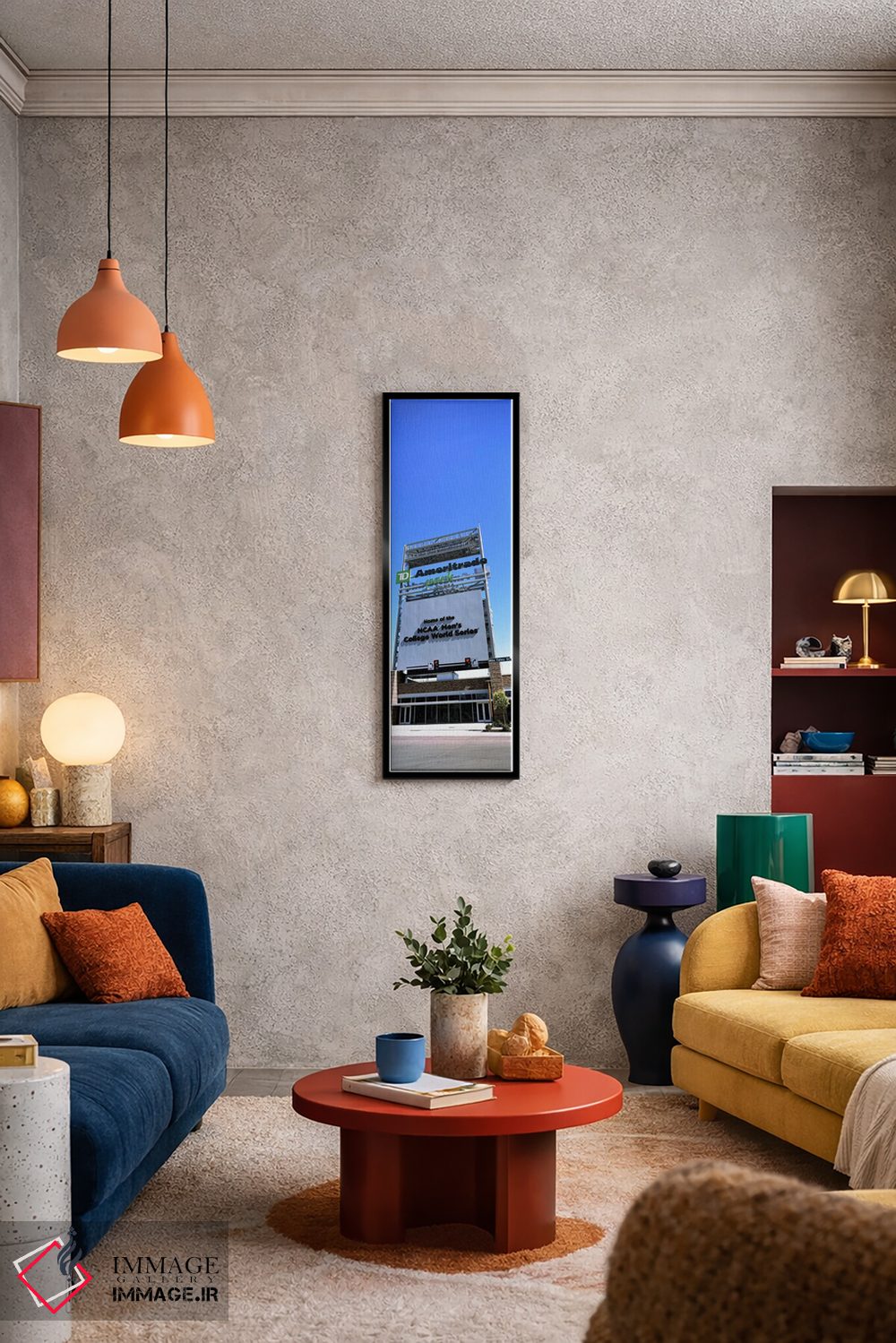 تابلو تبلیغاتی در یک مرکز همایش، سنچری لینک سنتر، اوماها، نبراسکا، ایا… اثر پانورامیک ایمجز - D4B