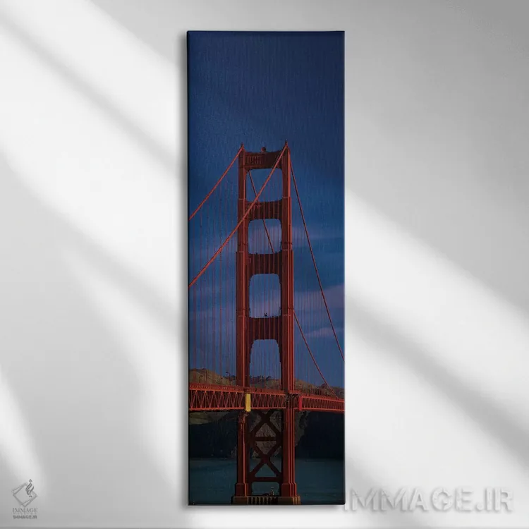 تابلو دکوراتیو San Francisco, California, USA" - "پل دروازه طلایی، سان… اثر پانورامیک ایمجز - نمای روبهرو روی دیوار