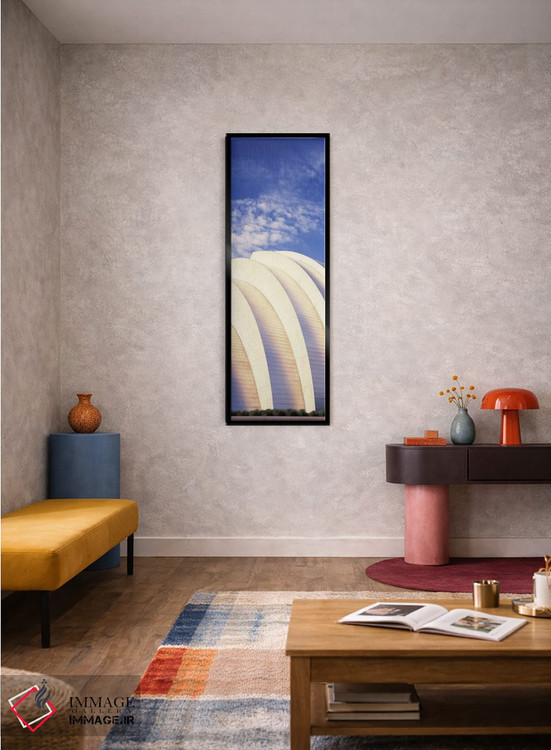 تابلو دکوراتیو نمای پایین از یک ساختمان سرگرمی، مرکز کافمن برای هنرهای… اثر پانورامیک ایمجز - D3B