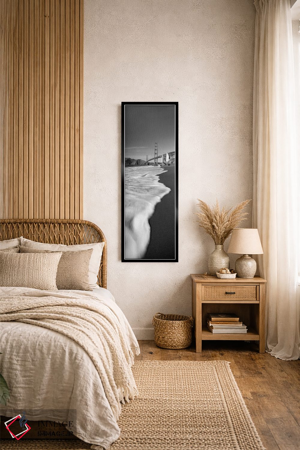 تابلو دکوراتیو Golden Gate Bridge, San Francisco Bay, San Francisco, C… اثر پانورامیک ایمجز - D4B