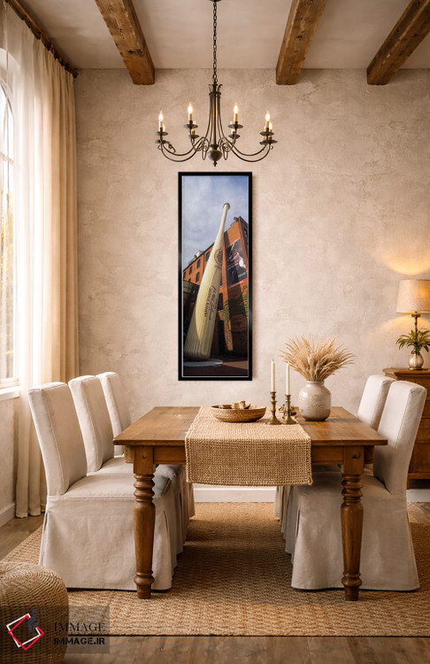 تابلو دکوراتیو بات غول پیکر بیسبال که بیرون موزه و کارخانه لوئی ویل اس… اثر پانورامیک ایمجز - D4B