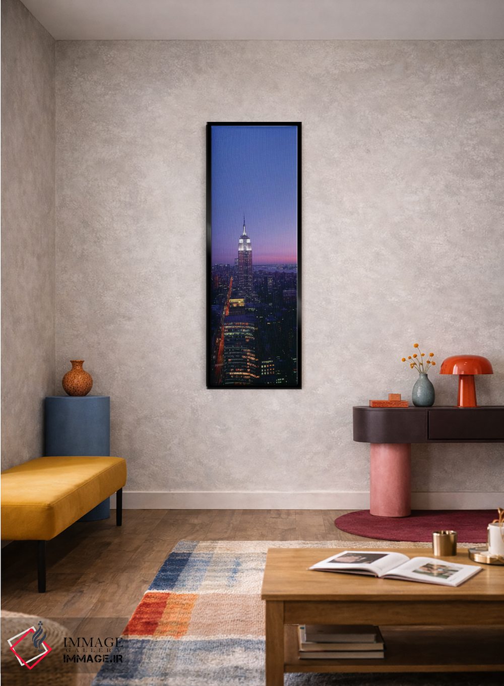 تابلو دکوراتیو Manhattan, New York City, New York, USA" - "ساختمان امپ… اثر پانورامیک ایمجز - D5B