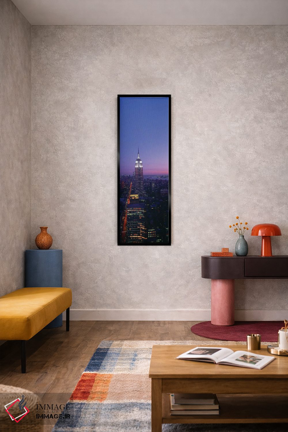 تابلو دکوراتیو Manhattan, New York City, New York, USA" - "ساختمان امپ… اثر پانورامیک ایمجز - D6B