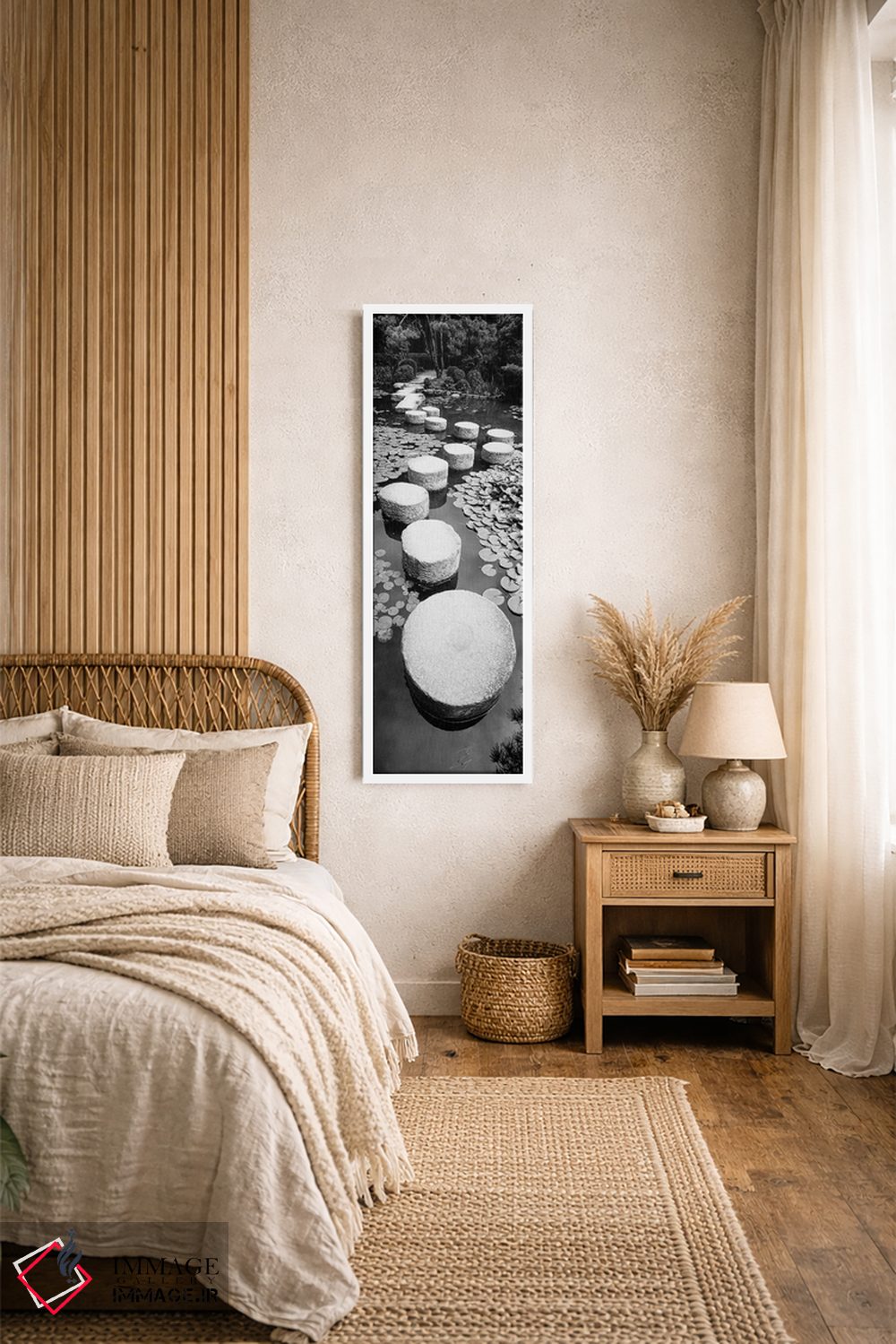 تابلو دکوراتیو Kyoto, Japan I,باغ معبد، کیوتو، ژاپن I اثر پانورامیک ایمجز - D1W