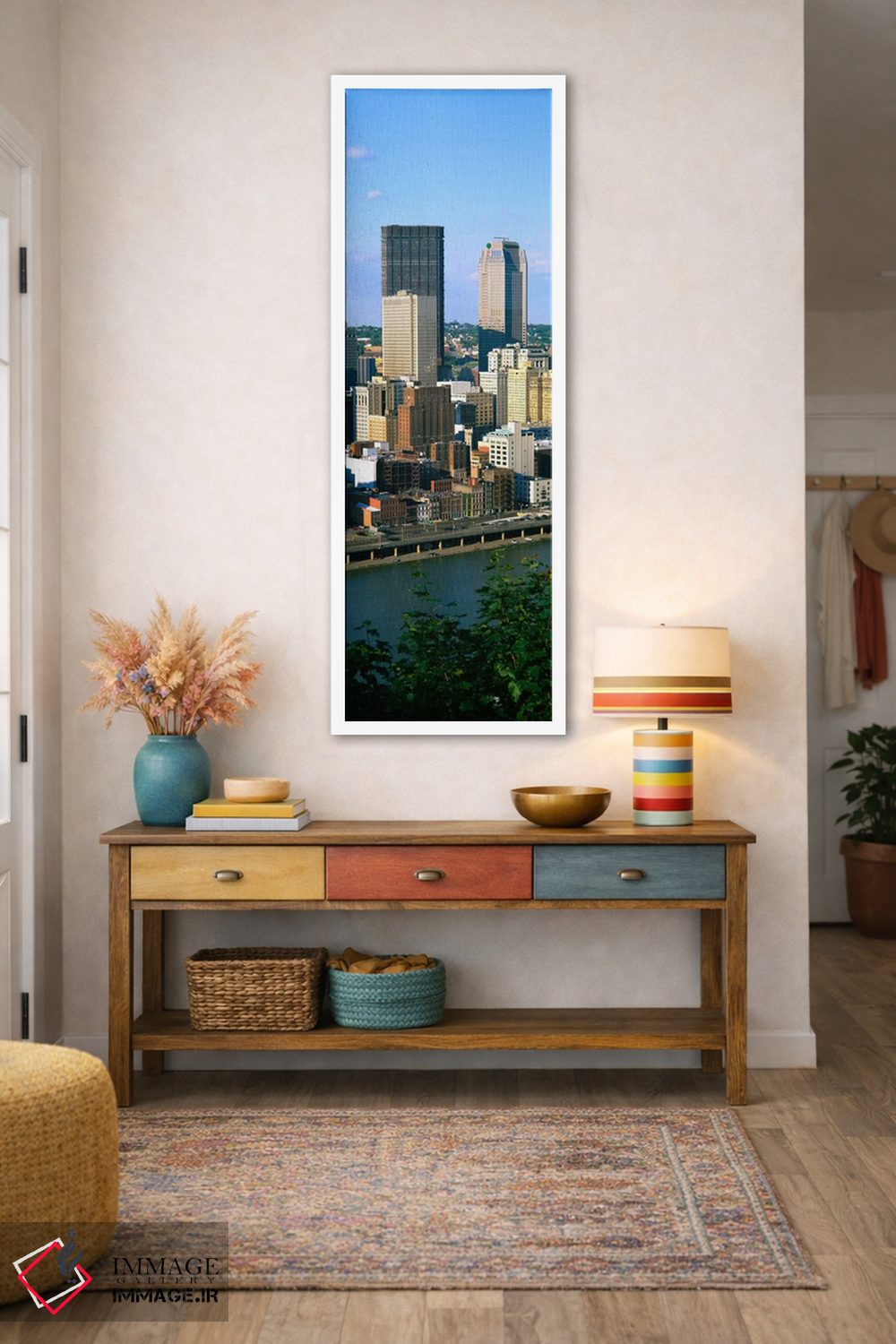 تابلو دکوراتیو Monongahela River, Pittsburgh, Pennsylvania, USA" - "سا… اثر پانورامیک ایمجز - D1W