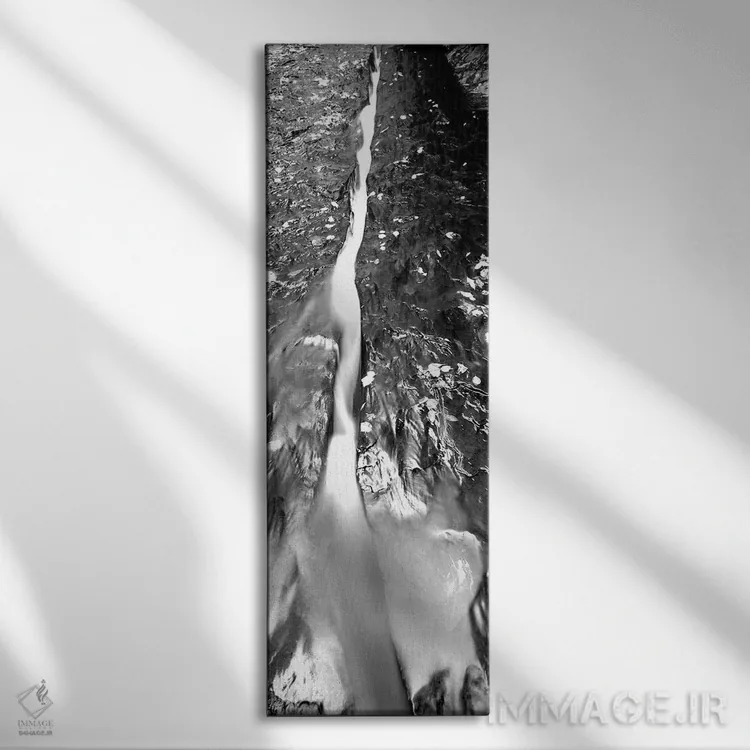 تابلو دکوراتیو "رودخانه ای که از سنگ ها عبور می کند، نورت کریک، پارک م… اثر پانورامیک ایمجز - نمای روبهرو روی دیوار