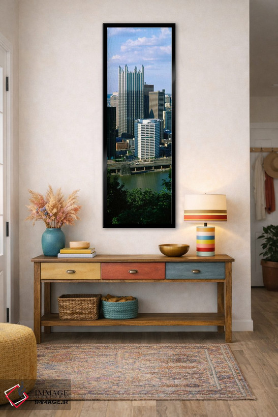 تابلو دکوراتیو Monongahela River, Pittsburgh, Pennsylvania, USA" - "سا… اثر پانورامیک ایمجز - D2B