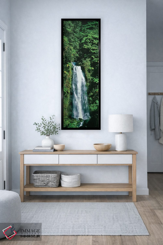 تابلو دکوراتیو Mother Falls, Trafalgar Falls, Dominica, Caribbean" - "… اثر پانورامیک ایمجز - D5B
