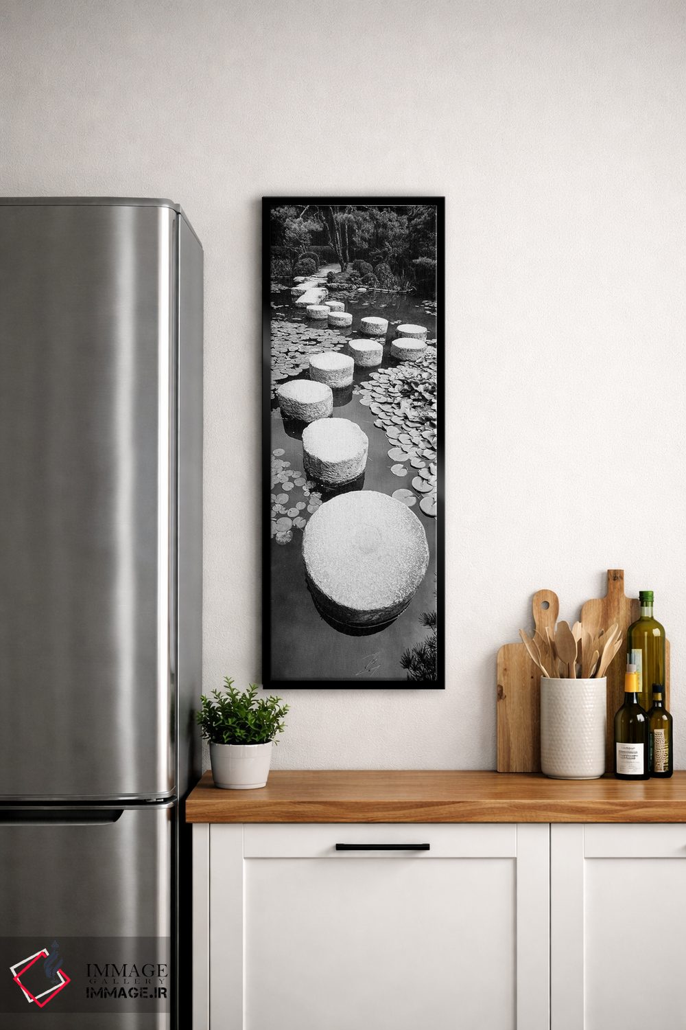 تابلو دکوراتیو Kyoto, Japan I,باغ معبد، کیوتو، ژاپن I اثر پانورامیک ایمجز - D5B