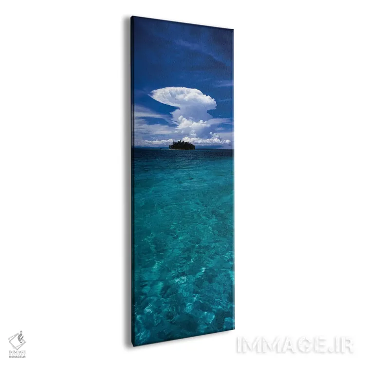 تابلو دکوراتیو "درختان بر روی یک جزیره، جزایر سن بلا، پاناما" اثر پانورامیک ایمجز - نمای پرسپکتیو محصول