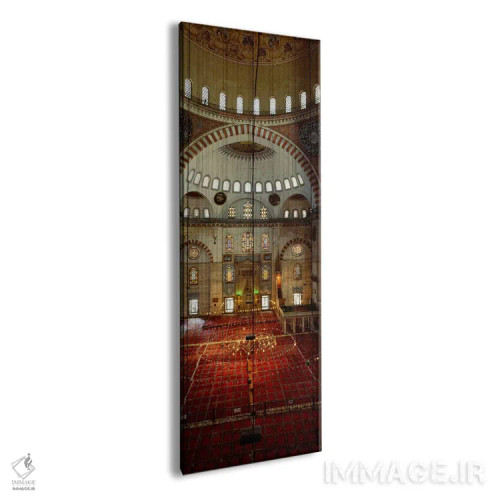 تابلو دکوراتیو Suleymanie Mosque, Istanbul, Turkey" - "داخل یک مسجد، م… اثر پانورامیک ایمجز - نمای پرسپکتیو محصول