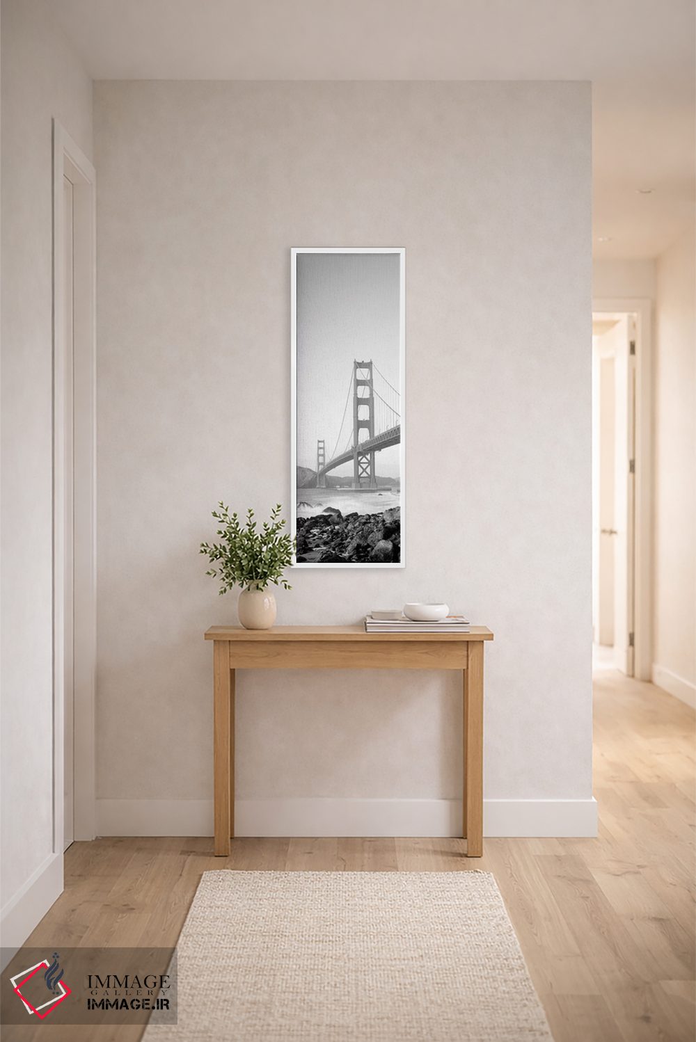 تابلو دکوراتیو "پل گلدن گیت، سان فرانسیسکو، کالیفرنیا، ایالات متحده" اثر پانورامیک ایمجز - D6W