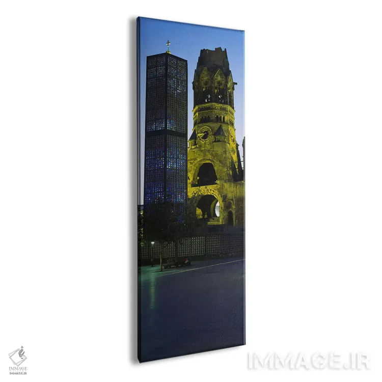 تابلو دکوراتیو Kaiser Wilhelm Memorial Church, Berlin, Germany,برج یک… اثر پانورامیک ایمجز - نمای پرسپکتیو محصول