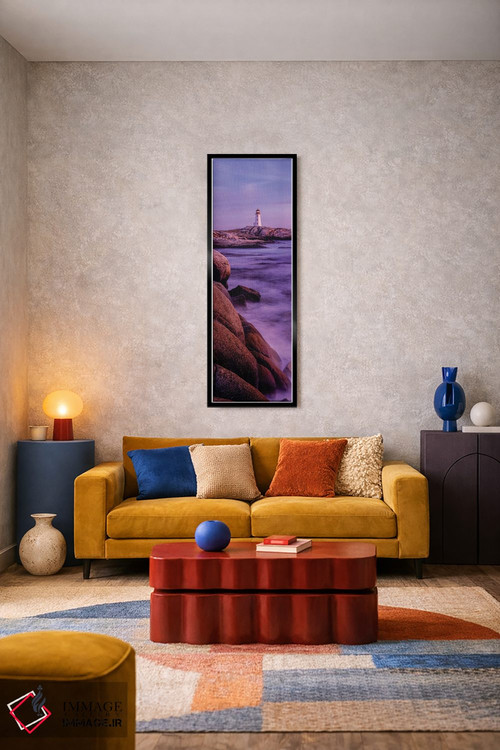 تابلو دکوراتیو فانوس دریایی کپه گیسی کو، جزیره کیپ برتون، نوا اسکوشیا… اثر پانورامیک ایمجز - D1B