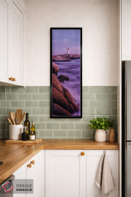 تابلو دکوراتیو فانوس دریایی کپه گیسی کو، جزیره کیپ برتون، نوا اسکوشیا… اثر پانورامیک ایمجز - D5B