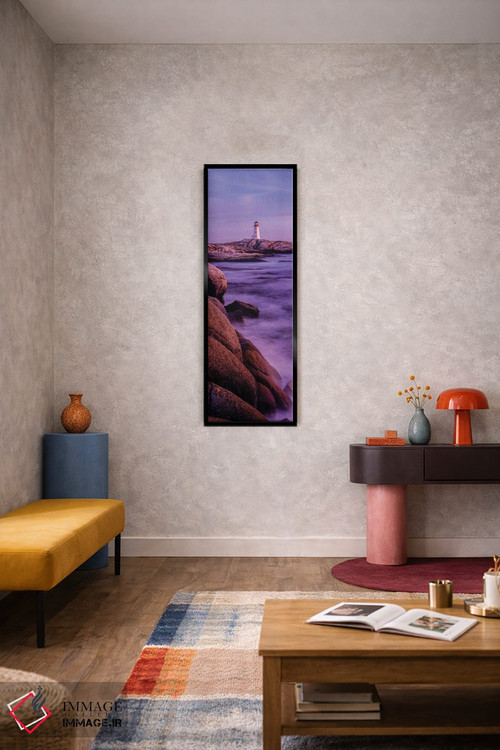 تابلو دکوراتیو فانوس دریایی کپه گیسی کو، جزیره کیپ برتون، نوا اسکوشیا… اثر پانورامیک ایمجز - D6B