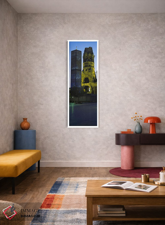 تابلو دکوراتیو Kaiser Wilhelm Memorial Church, Berlin, Germany,برج یک… اثر پانورامیک ایمجز - D2W