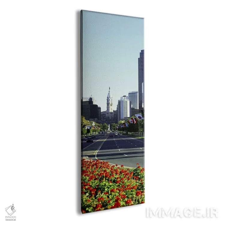 تابلو دکوراتیو Benjamin Franklin Parkway, Philadelphia, Pennsylvania… اثر پانورامیک ایمجز - نمای پرسپکتیو محصول