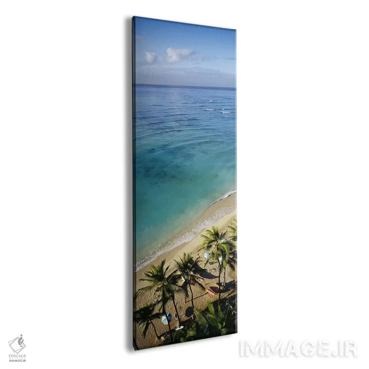 تابلو دکوراتیو Waikiki Beach, Honolulu, Oahu, Hawaii, USA,نمای بالا از… اثر پانورامیک ایمجز - نمای پرسپکتیو محصول