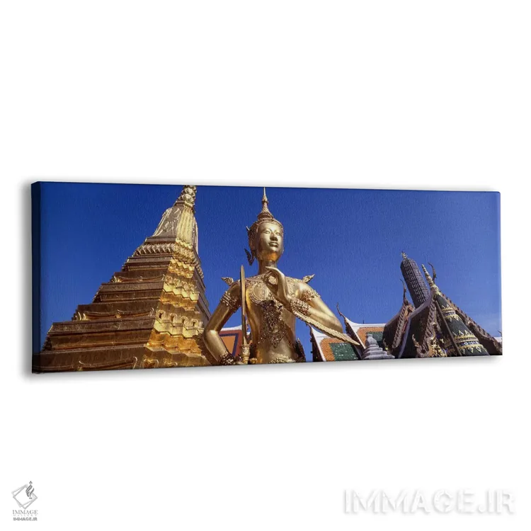 تابلو دکوراتیو Grand Palace, Bangkok, Thailand,نمای زاویه پایین از مجس… اثر پانورامیک ایمجز - نمای پرسپکتیو محصول