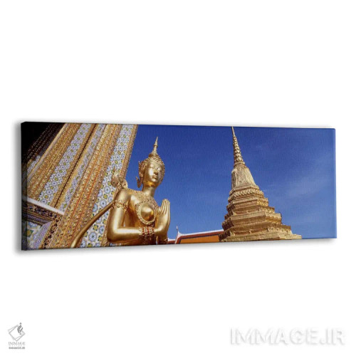 تابلو دکوراتیو Grand Palace, Bangkok, Thailand,نمای زاویه پایین از مجس… اثر پانورامیک ایمجز - نمای پرسپکتیو محصول