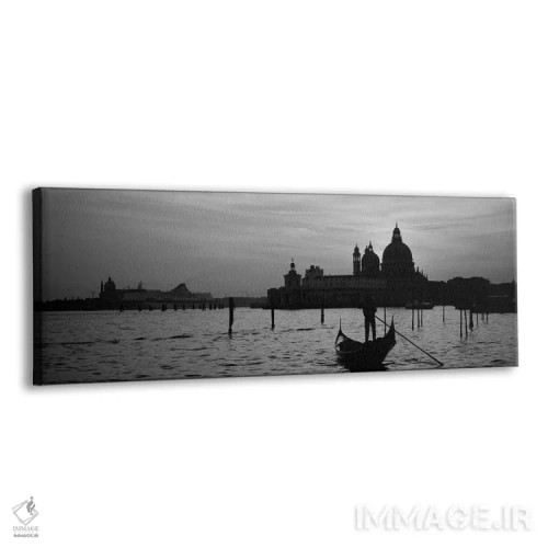 تابلو دکوراتیو Venice, Italy,سانتا ماریا دلا سالوته در نمای سیاه و سفی… اثر پانورامیک ایمجز - نمای پرسپکتیو محصول