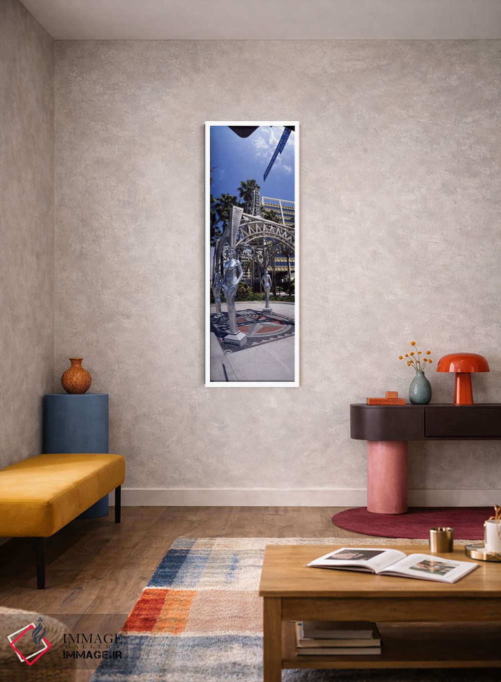 تابلو دکوراتیو بولوار هالیوود، لس آنجلس، کالیفرنیا، ایالات متحده اثر پانورامیک ایمجز - D2W