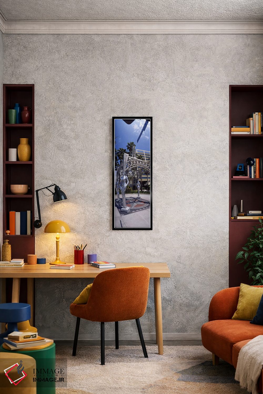 تابلو دکوراتیو بولوار هالیوود، لس آنجلس، کالیفرنیا، ایالات متحده اثر پانورامیک ایمجز - D4B