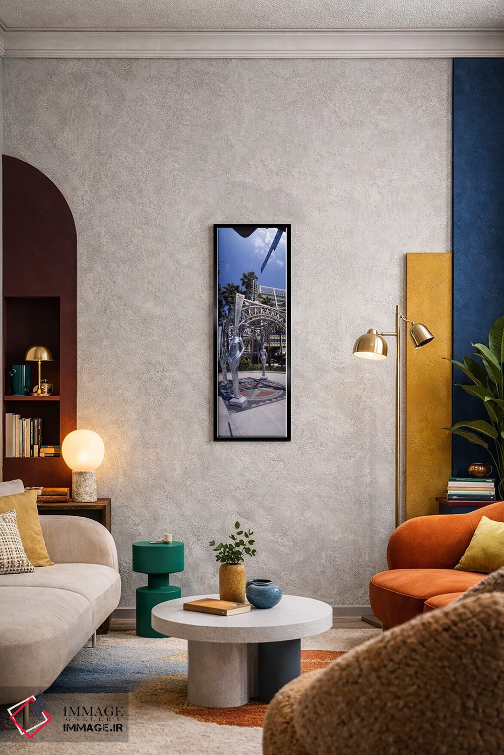 تابلو دکوراتیو بولوار هالیوود، لس آنجلس، کالیفرنیا، ایالات متحده اثر پانورامیک ایمجز - D6B