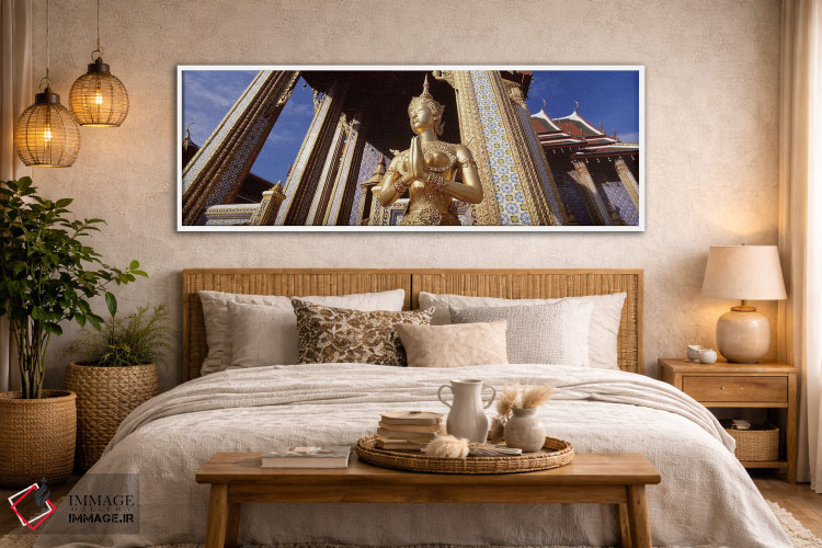 تابلو دکوراتیو Grand Palace, Bangkok, Thailand,نمای زاویه پایین از مجس… اثر پانورامیک ایمجز - D4W