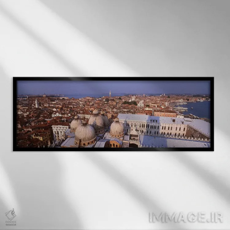 تابلو دکوراتیو Italy,ونیز، ایتالیا اثر پانورامیک ایمجز - نمای قابدار مشکی