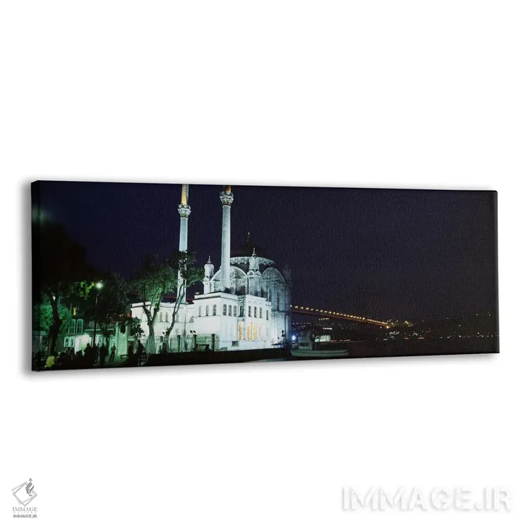 تابلو دکوراتیو Ortakoy Mosque, Bosphorus Bridge, Istanbul, Turkey,مسجد… اثر پانورامیک ایمجز - نمای پرسپکتیو محصول
